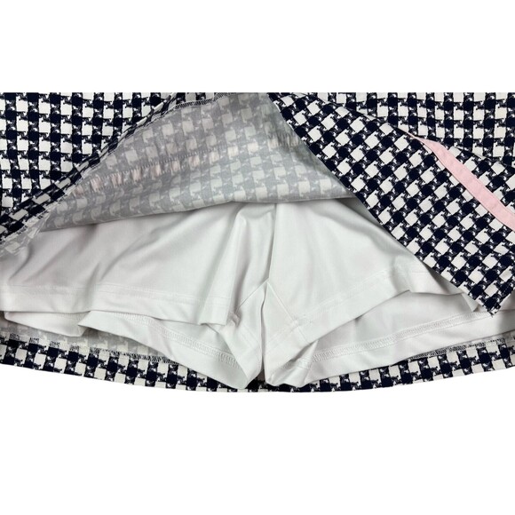 Lady Hagen Houndstooth Golf Skort  Size 14  Blue & Pink Activewear Pickleball - Picture 3 of 9